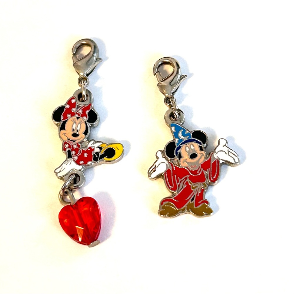 Disney Mickey and Minnie Charm Set